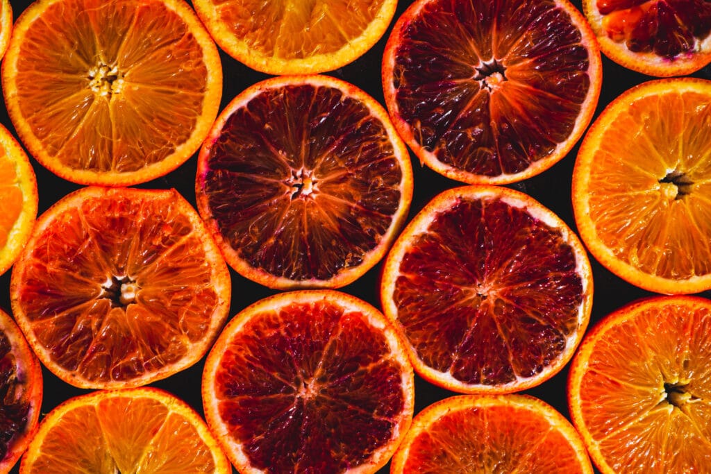 Blood Orange slices