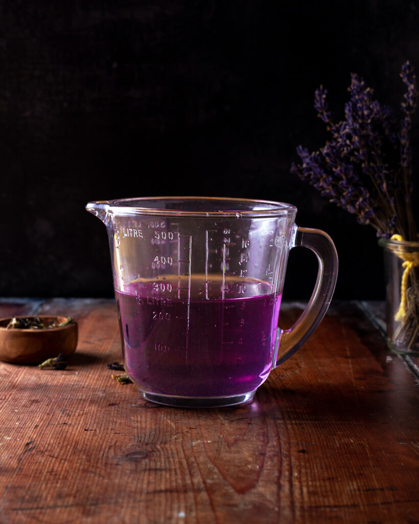 Lavender Simple Syrup purple 