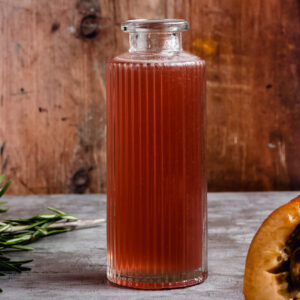 Rosemary Peach Syrup_Featured image
