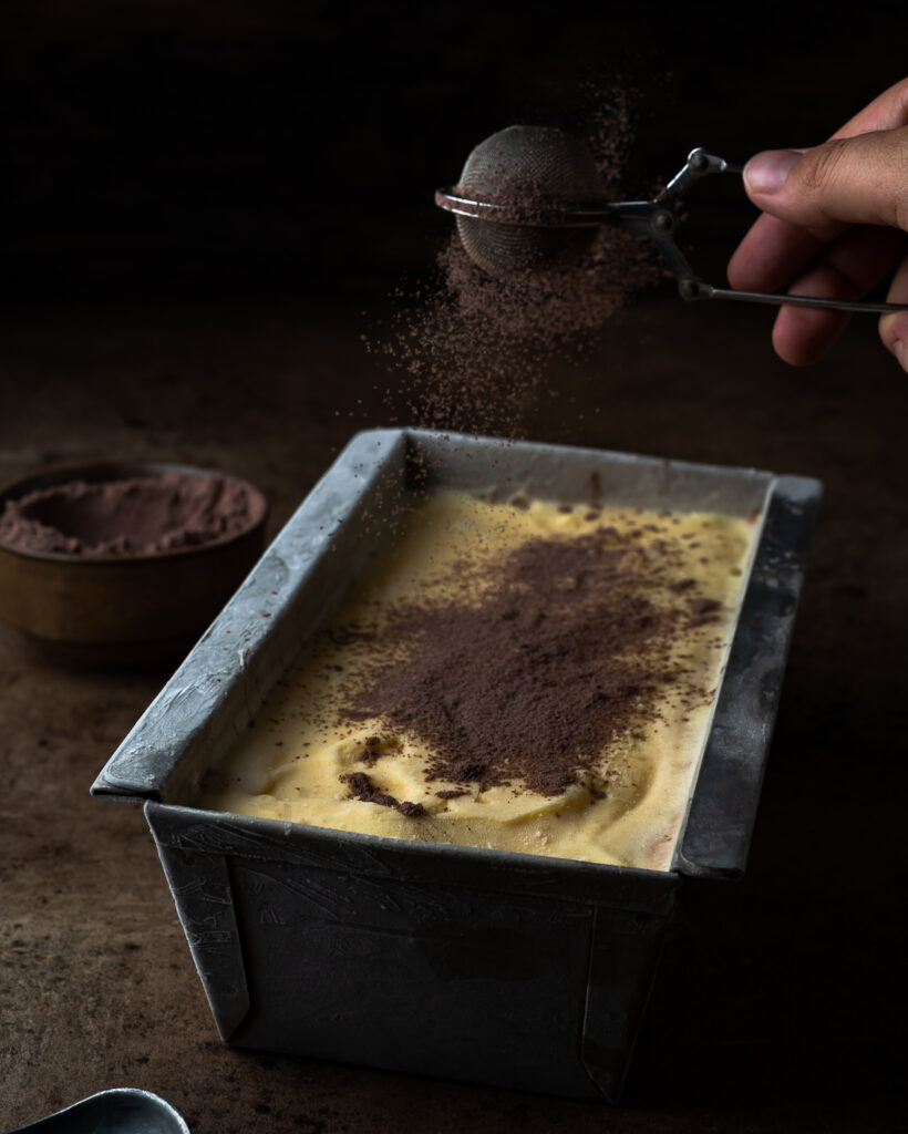 Tiramisu Ice Cream Chocolate Powder